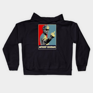 Retro Anthony Bourdain Fist Kids Hoodie